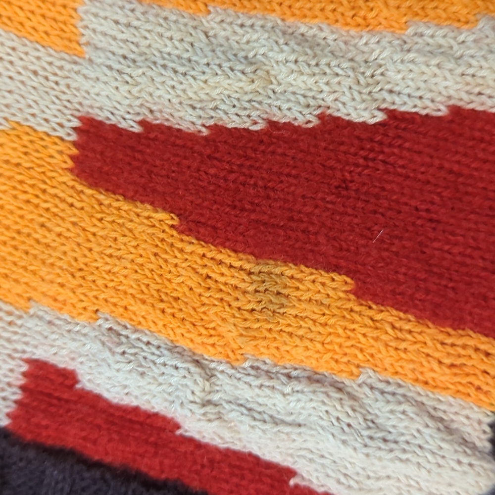 Anthropologie Multicolor Geometric Knit Cardigan - Picture 7 of 15